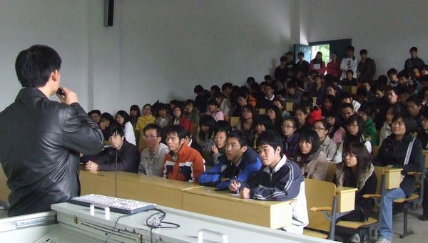 我系邀请深圳市智邦人才服务有限公司专家来校做讲座